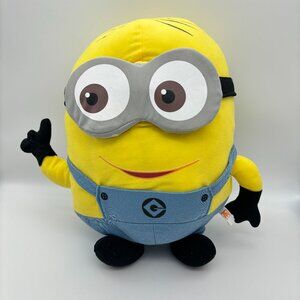 Toy Factory Despicable Me Minion Made Dave 15" Stuffed Plush Toy 2014, As-Is